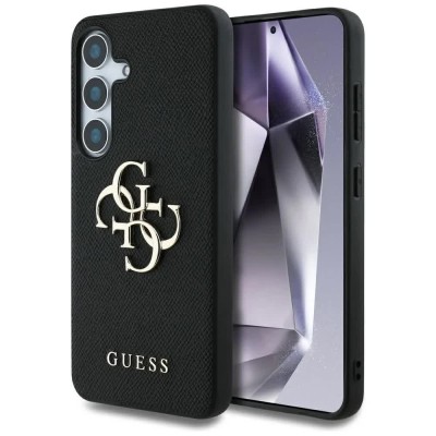 други,аксесоари,guess,guhcs25spgt4mbk,samsung,galaxy,s25,phone,case,black,(black)