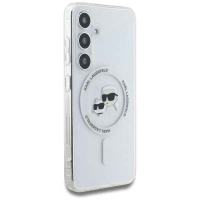други,аксесоари,karl,lagerfeld,klhms25shlskch,magsafe,samsung,galaxy,s25,phone,case,clear,white,(white)