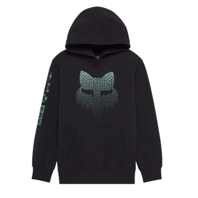 суичър,детски,блузи,fox,racing,blur,hoodie,black,(black)