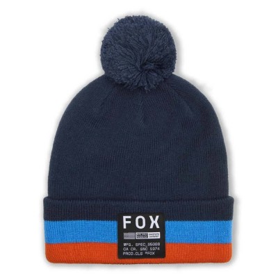 шапка,всички,шапки,fox,racing,fracture,pom,beanie,blue,(midnight)