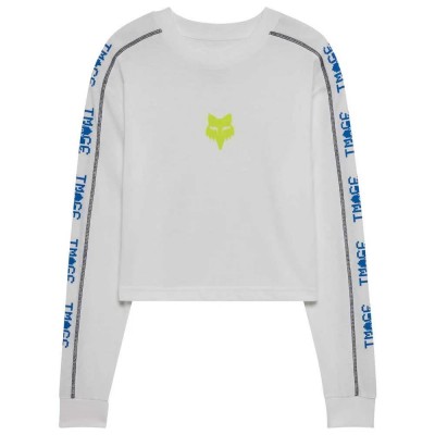 тениска,мъжки,тениски,дамски,тениски,fox,racing,image,phantom,crop,long,sleeve,t,shirt,white,(white)