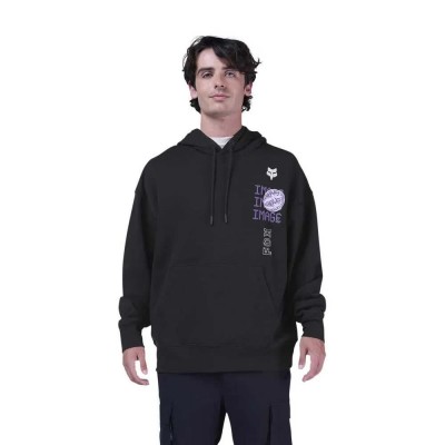 суичър,мъжки,пуловери,fox,racing,image,phantom,oversized,hoodie,black,(black)