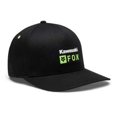 шапка,всички,шапки,fox,racing,kawi,flexfit,cap,black,(black)