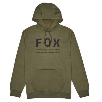 суичър,мъжки,пуловери,fox,racing,non,stop,hoodie,green,(olive,green)