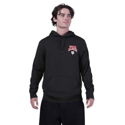 суичър,мъжки,пуловери,fox,racing,racewear,hoodie,black,(black)