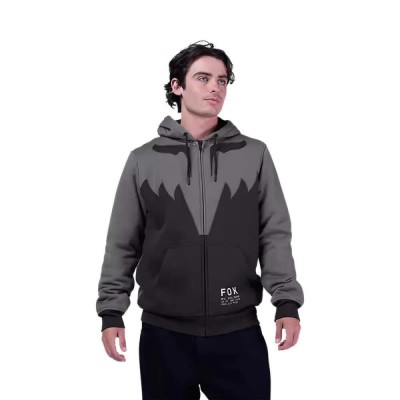 блуза,мъжки,пуловери,fox,racing,spire,sasquatch,full,zip,sweatshirt,grey,(dark,shadow)