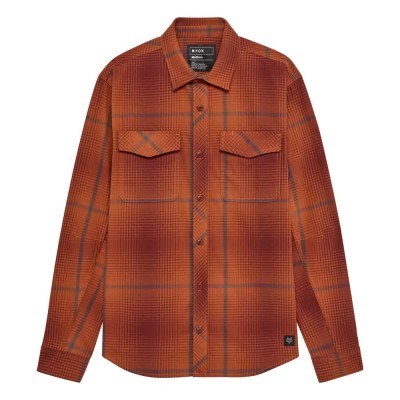 риза,с,дълъг,ръкав,дамски,ризи,мъжки,ризи,fox,racing,survivalist,fire,long,sleeve,shirt,brown,(cognac)