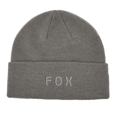шапка,всички,шапки,fox,racing,wordmark,beanie,grey,(pewter)