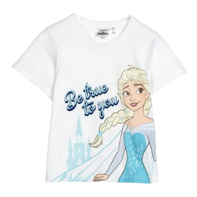 тениска,мъжки,тениски,дамски,тениски,disney,frozen,short,sleeve,t,shirt,white,(white)
