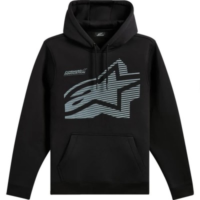 суичър,мъжки,пуловери,alpinestars,fasting,hoodie,black
