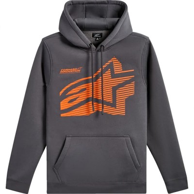 суичър,мъжки,пуловери,alpinestars,fasting,hoodie,charcoal,(grey)