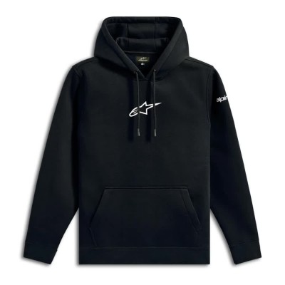 суичър,мъжки,пуловери,alpinestars,frontal,hoodie,black