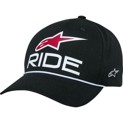 шапка,всички,шапки,alpinestars,ride,comp,cap,black,white,red,(black)