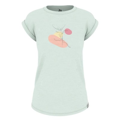 тениска,дамски,тениски,hannah,arissa,ii,short,sleeve,t,shirt,green,(blue,flower)