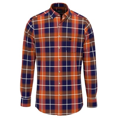риза,с,дълъг,ръкав,мъжки,ризи,fynch,hatton,14118140,long,sleeve,shirt,orange