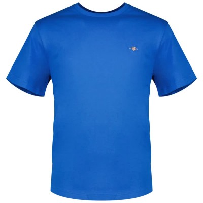 тениска,мъжки,тениски,gant,2003184,regular,fit,short,sleeve,t,shirt,blue,(lapis,blue)