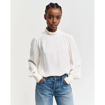 дамски,блузи,дамски,ризи,gant,4300429,long,sleeve,blouse,beige,(cream)