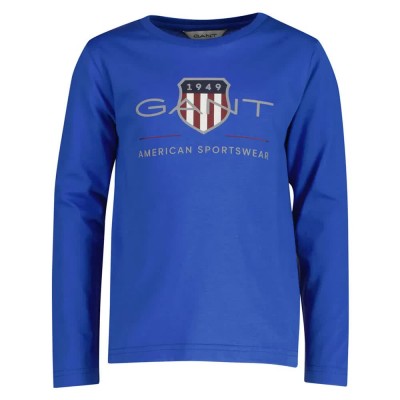 тениска,детски,тениски,gant,805183,long,sleeve,t,shirt,blue,(greece,blue)