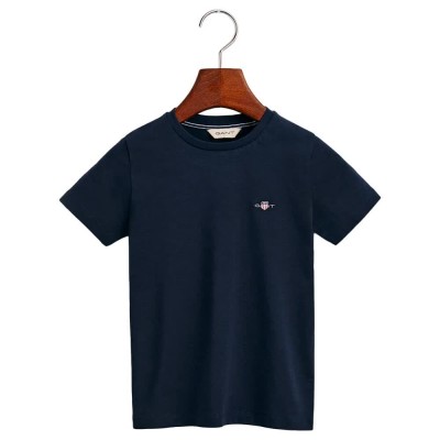 тениска,детски,тениски,gant,805189,short,sleeve,t,shirt,blue,(evening,blue)