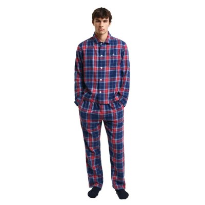 пижама,мъжки,пижами,gant,902449100,pyjama,blue,(persian,blue)