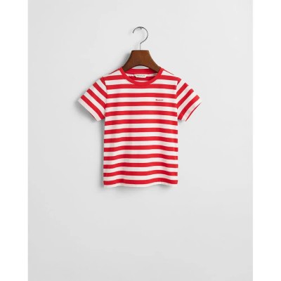 тениска,детски,тениски,gant,805203,short,sleeve,t,shirt,red,(bright,red)