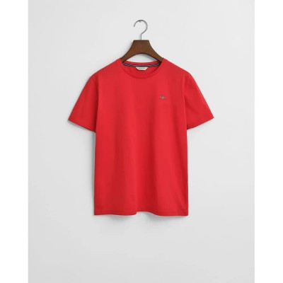 тениска,детски,тениски,gant,905224,short,sleeve,t,shirt,bright,red,(red)