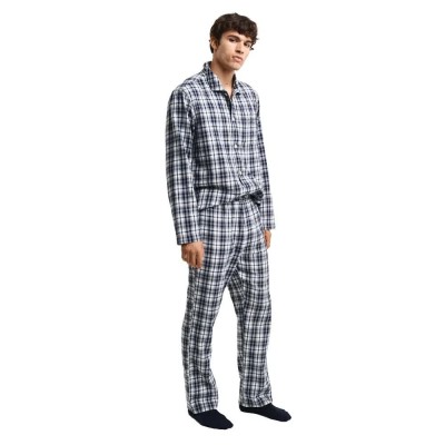 пижама,мъжки,пижами,gant,902449200,pyjama,blue,(evening,blue)