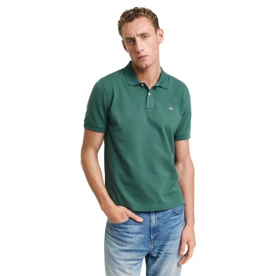 мъжки,блузи,с,яка,gant,reg,shield,short,sleeve,polo,green,(woody,green)