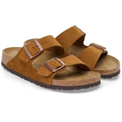 сандали,мъжки,сандали,birkenstock,arizona,suede,sandals,mink,(brown)