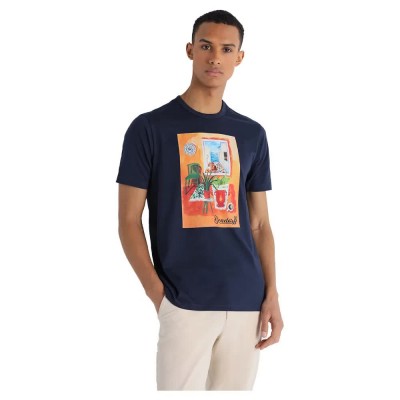 тениска,мъжки,тениски,bendorff,7265,short,sleeve,t,shirt,blue,(blue)