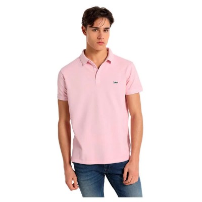 дънки,мъжки,блузи,с,яка,lois,jeans,10719,short,sleeve,polo,pink,(pink)