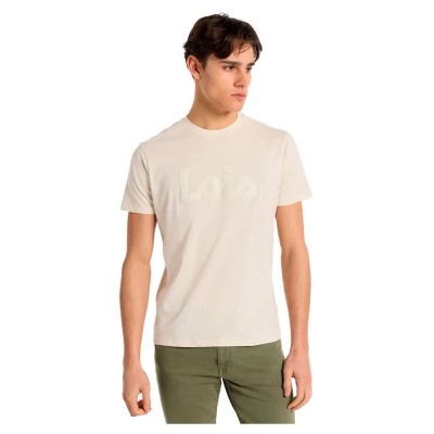 тениска,мъжки,тениски,lois,jeans,10761,short,sleeve,t,shirt,beige,(beige)