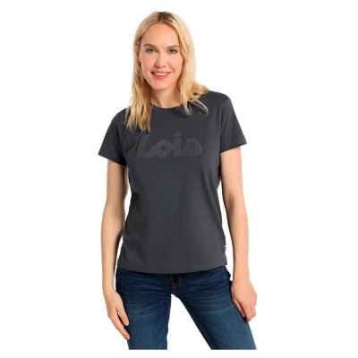 тениска,дамски,тениски,lois,jeans,10901,short,sleeve,t,shirt,grey,(grey)