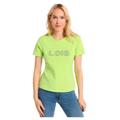 тениска,дамски,тениски,lois,jeans,10942,short,sleeve,t,shirt,green,(green)