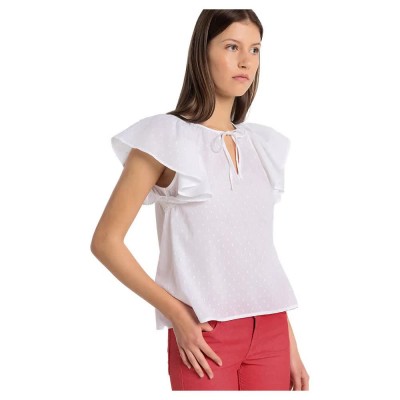 дънки,дамски,блузи,дамски,ризи,lois,jeans,5231,blouse,white,(white)
