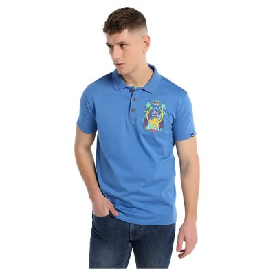 дънки,мъжки,блузи,с,яка,lois,jeans,6747,short,sleeve,polo,blue,(blue)