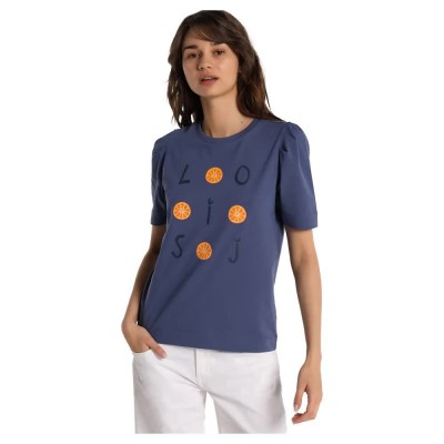 тениска,дамски,тениски,lois,jeans,7314,t,shirt,blue,(blue)