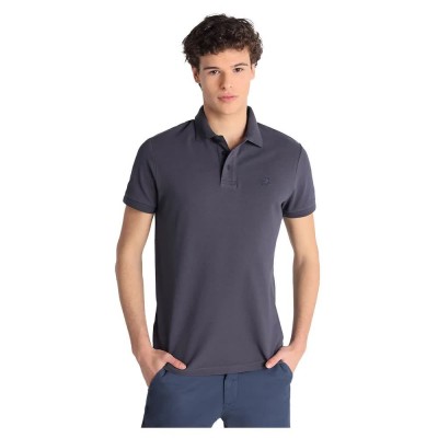 дънки,мъжки,блузи,с,яка,lois,jeans,9450,short,sleeve,polo,grey