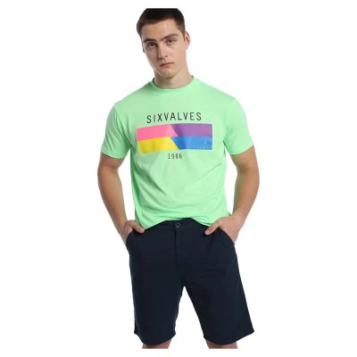 тениска,мъжки,тениски,six,valves,1023,short,sleeve,t,shirt,green,(green)