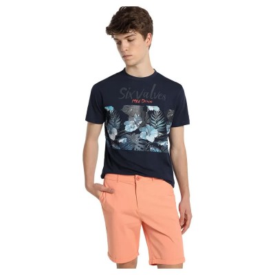 тениска,мъжки,тениски,six,valves,5643,short,sleeve,t,shirt,blue,(blue)