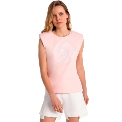 панталони,тип,чино,дамски,блузи,дамски,ризи,victorio,&,lucchino,7522,sleeveless,blouse,pink,(pink)