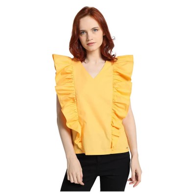 панталони,тип,чино,дамски,блузи,дамски,ризи,victorio,&,lucchino,9212,sleeveless,blouse,yellow,(yellow)