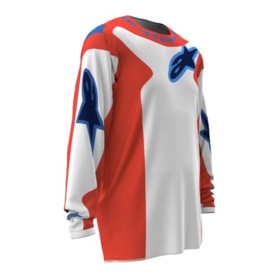 блуза,с,дълъг,ръкав,мъжки,тениски,дамски,тениски,alpinestars,fluid,grid,long,sleeve,jersey,orange,(orange,ucla,blue)