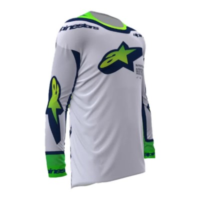 блуза,с,дълъг,ръкав,мъжки,тениски,дамски,тениски,alpinestars,supertech,vista,long,sleeve,jersey,white,(light,gray,yellow,fluor,blue)