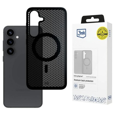 други,аксесоари,3mk,cooling,magcase,samsung,galaxy,s25+,phone,case,black,(black)