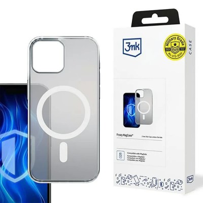 други,аксесоари,3mk,frosty,iphone,15,plus,phone,case,clear,(white)