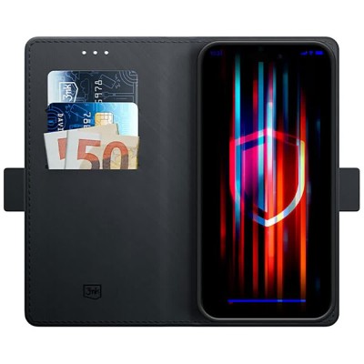 други,аксесоари,3mk,iphone,15,pro,max,6.7´´,wallet,phone,case,black,(black)