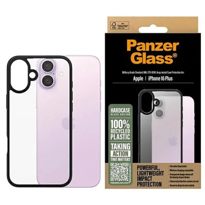 други,аксесоари,panzerglass,iphone,16,plus,6.7´´,1297,phone,case,clear,(black)