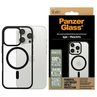 други,аксесоари,panzerglass,iphone,16,pro,6.3´´,magsafe,1302,phone,case,clear,(black)