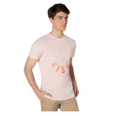 тениска,мъжки,тениски,six,valves,9019,short,sleeve,t,shirt,pink,(pink)
